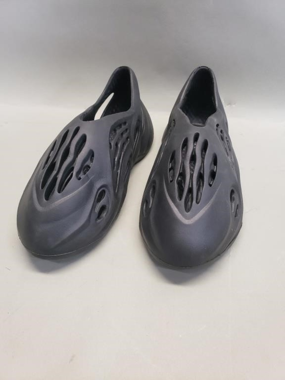 Nature Breeze Black Ventilated Slip-On Foam Sandals